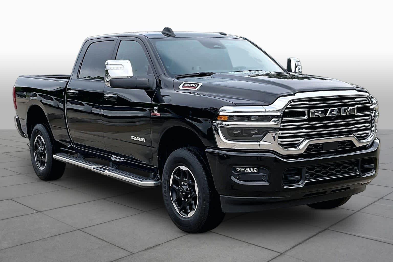 Used 2026 Diamond Black Crystal Pearlcoat Ram Laramie image 3