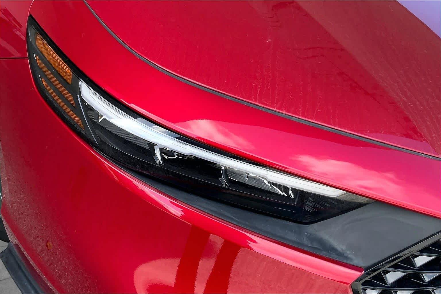 Used 2024 Radiant Red Metallic Honda EX image 27