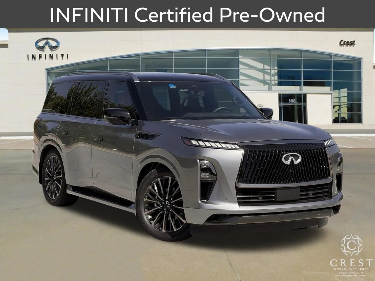 Certified Used 2026 Dynamic Metal Black Obsidian INFINITI AUTOGRAPH image 1