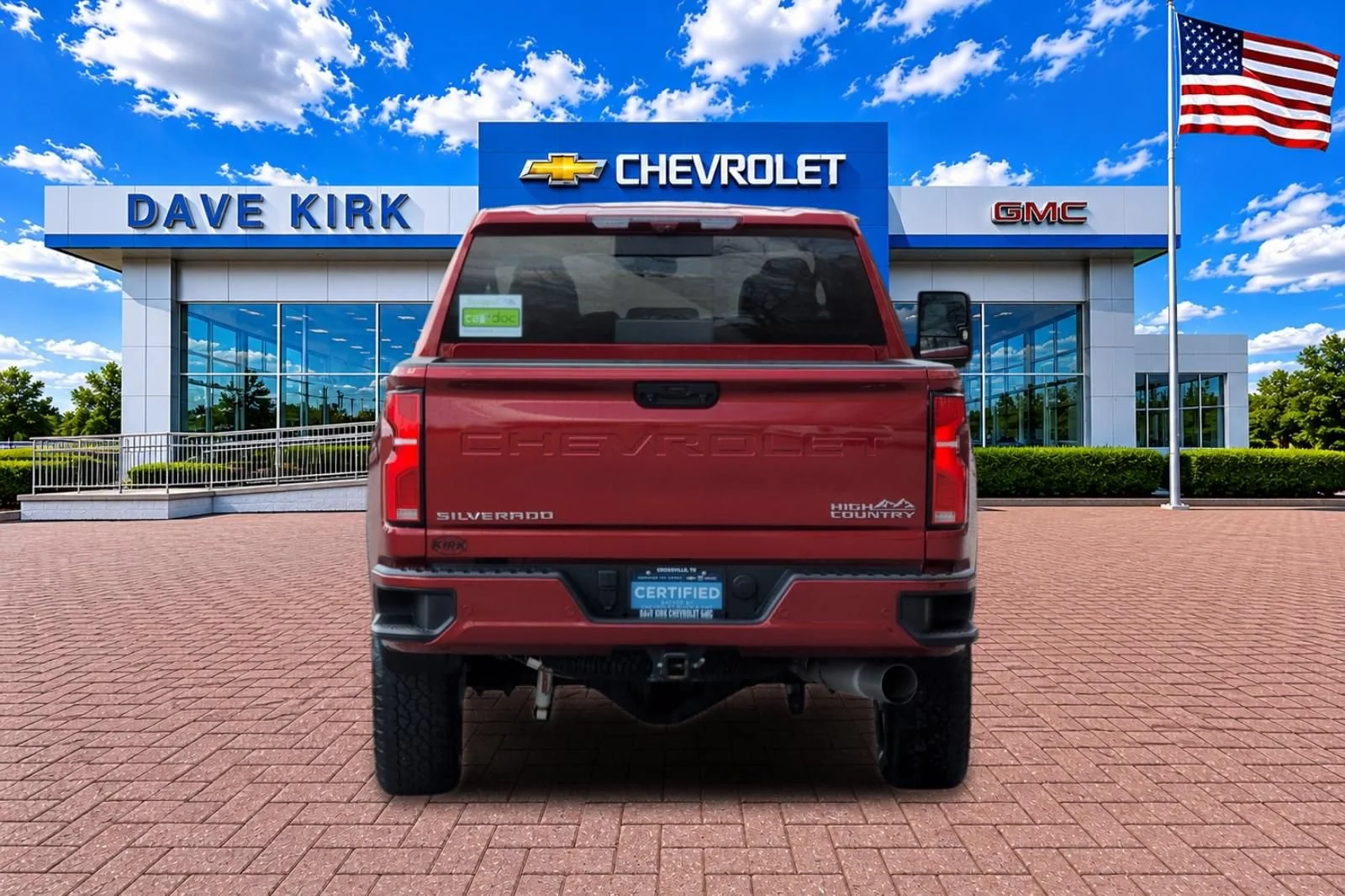 Used 2024 Radiant Red Tintcoat Chevrolet High Country image 4