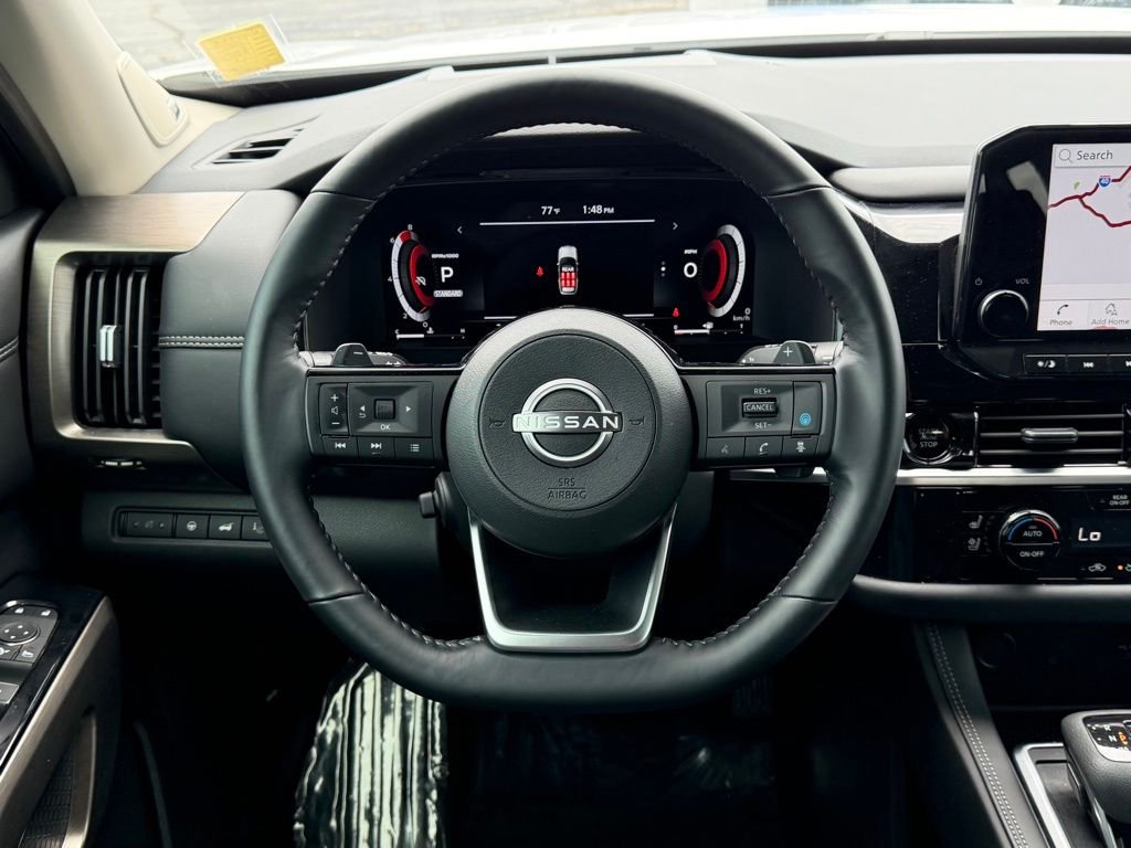 Certified Used 2025 White Nissan Platinum image 32