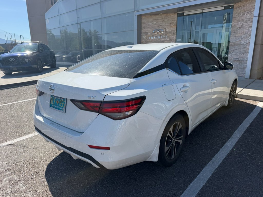 Used 2020 Aspen White Tricoat Nissan SV image 6