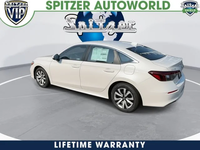 New 2026 Platinum White Pearl Honda LX image 8
