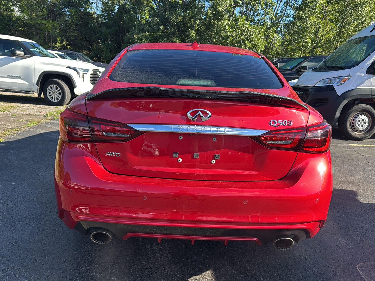Used 2020 Dynamic Sunstone Red INFINITI RED SPORT 400 image 14