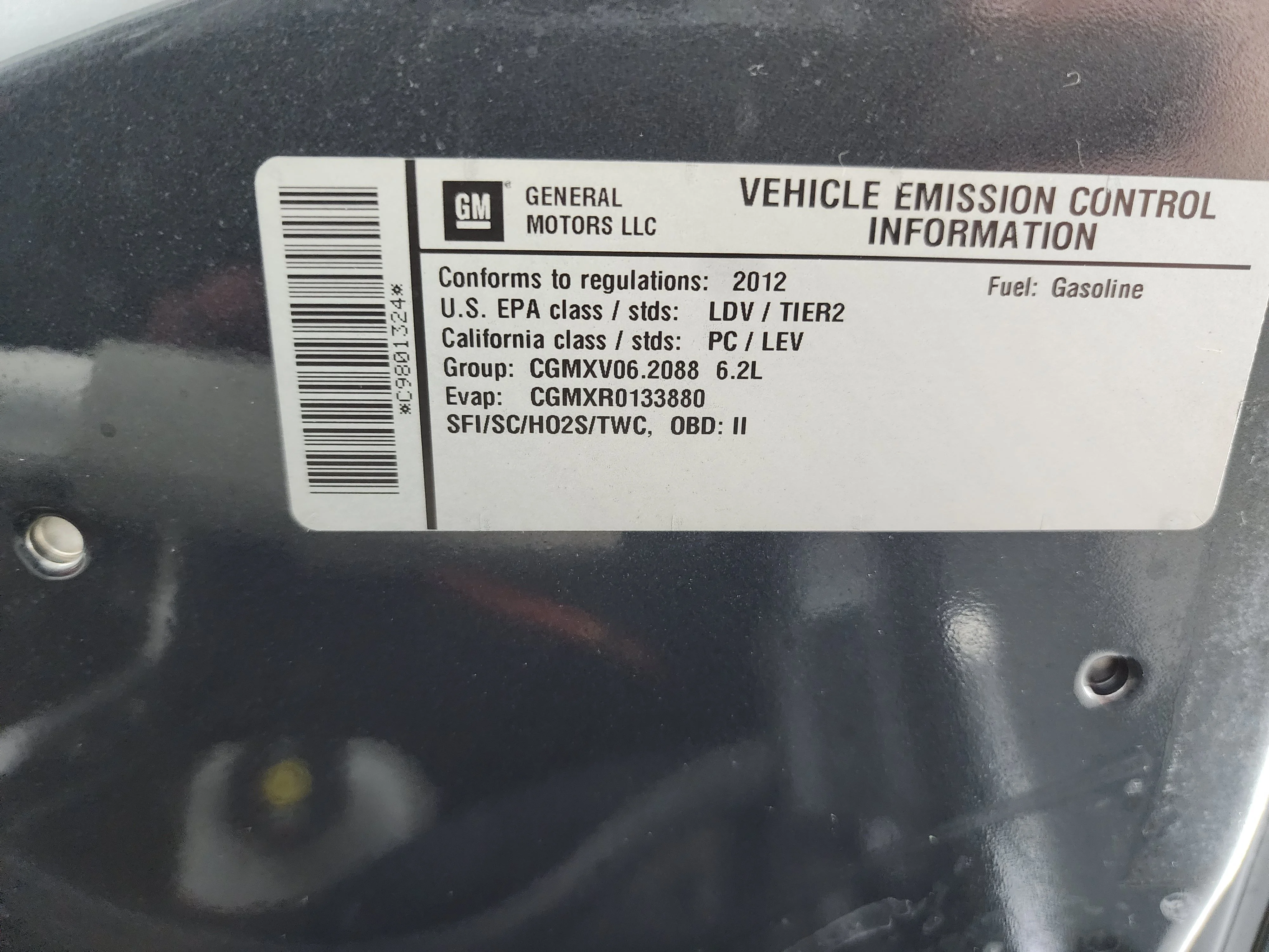 Used 2012 Ashen Gray Metallic Chevrolet ZL1 image 22