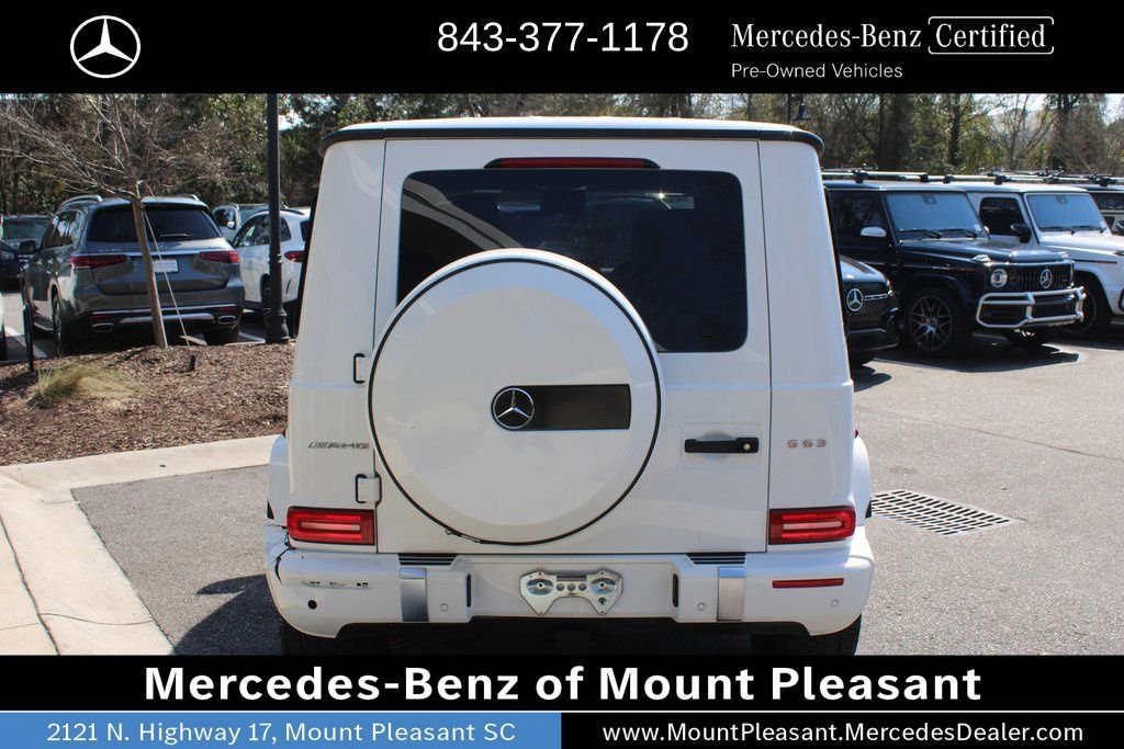 Certified Used 2022 White Mercedes-AMG G 63 AMG® image 6