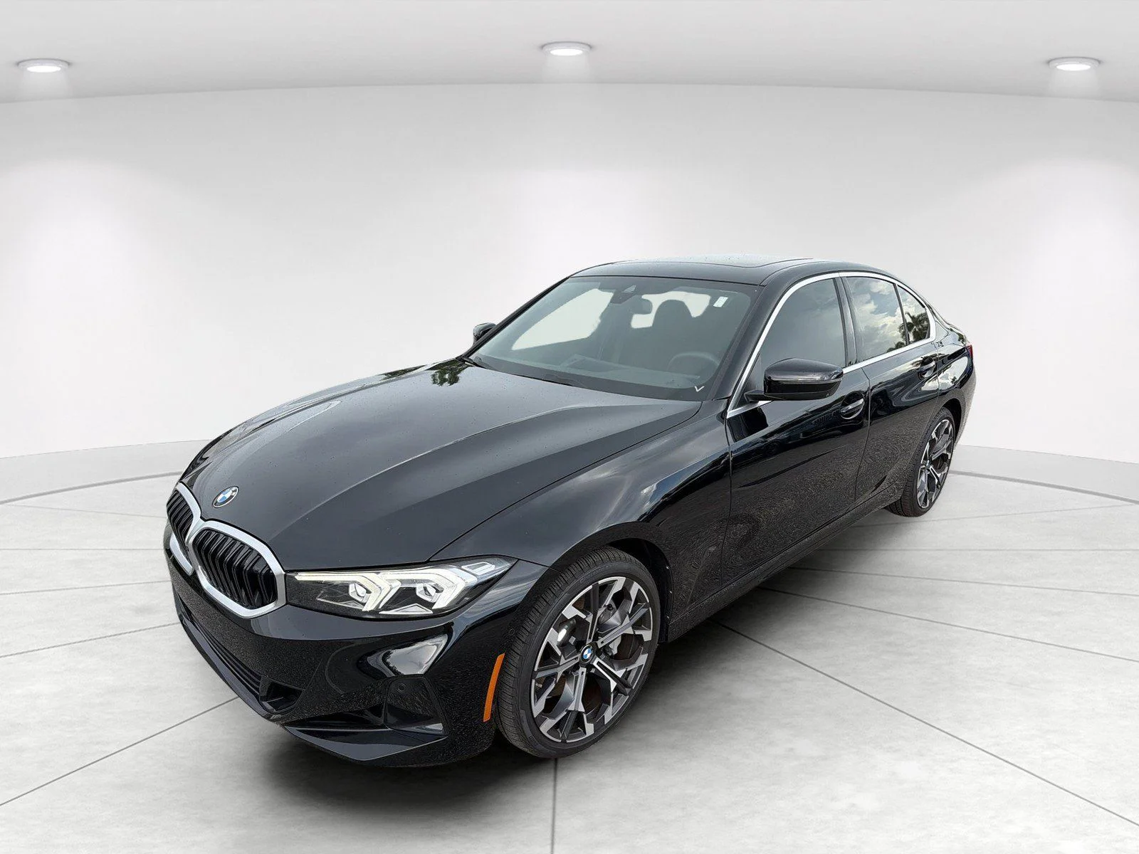 New 2025 Jet Black BMW 330i image 8