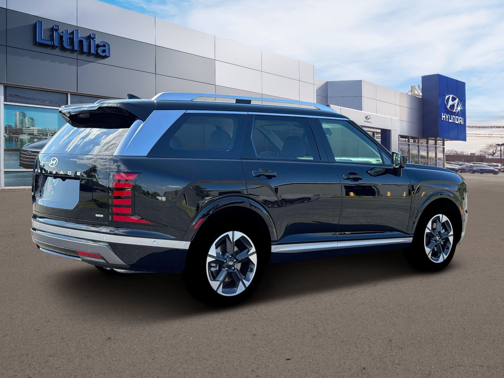 New 2026 Abyss Black Pearl Hyundai Limited AWD image 8