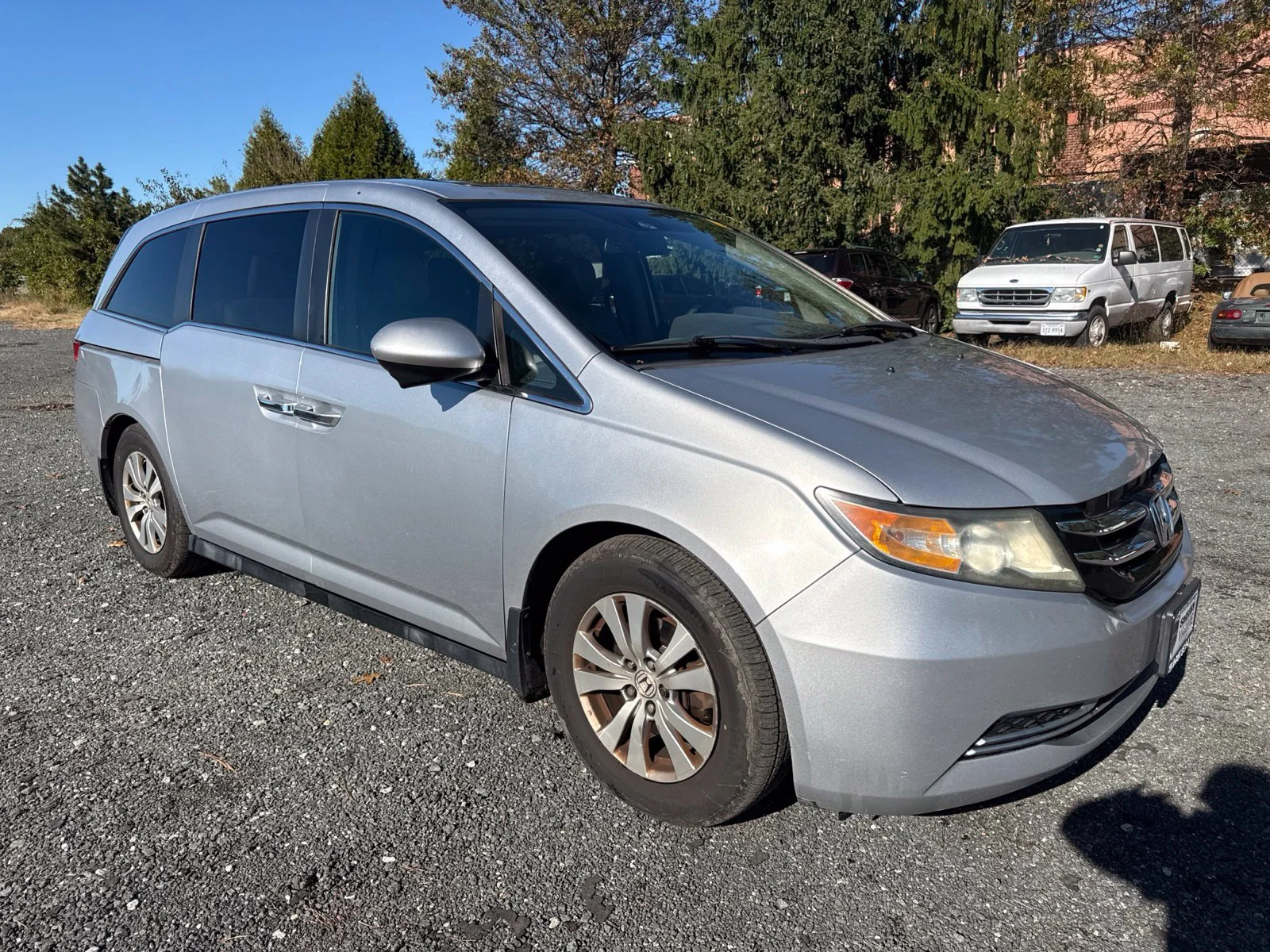 Used 2014 Gray Honda EX-L image 1
