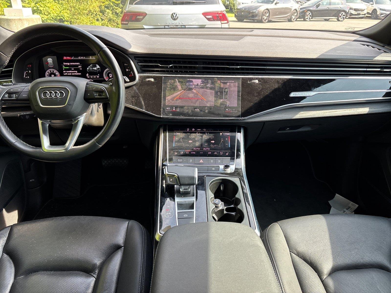 Used 2023 Satellite Silver Metallic Audi Premium Plus image 34