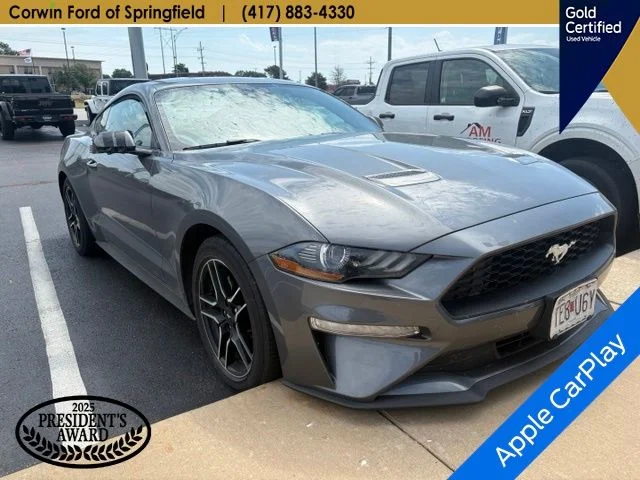 Used 2021 Carbonized Gray Metallic Ford EcoBoost image 4