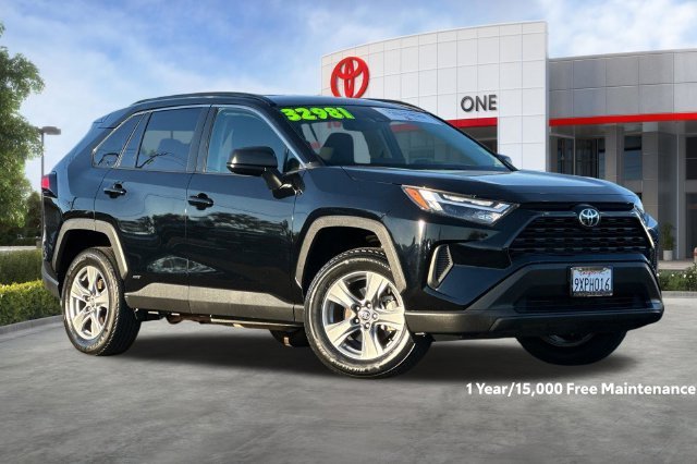 Certified Used 2025 Black Toyota LE image 2