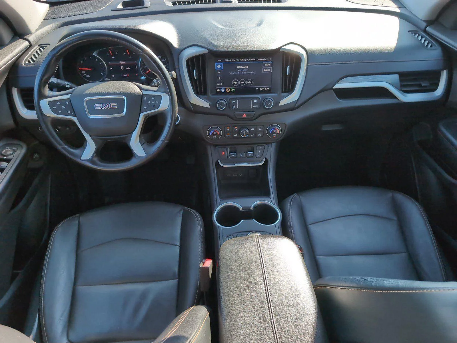 Used 2020 EBONY TWILIGHT METALLIC GMC SLT image 35