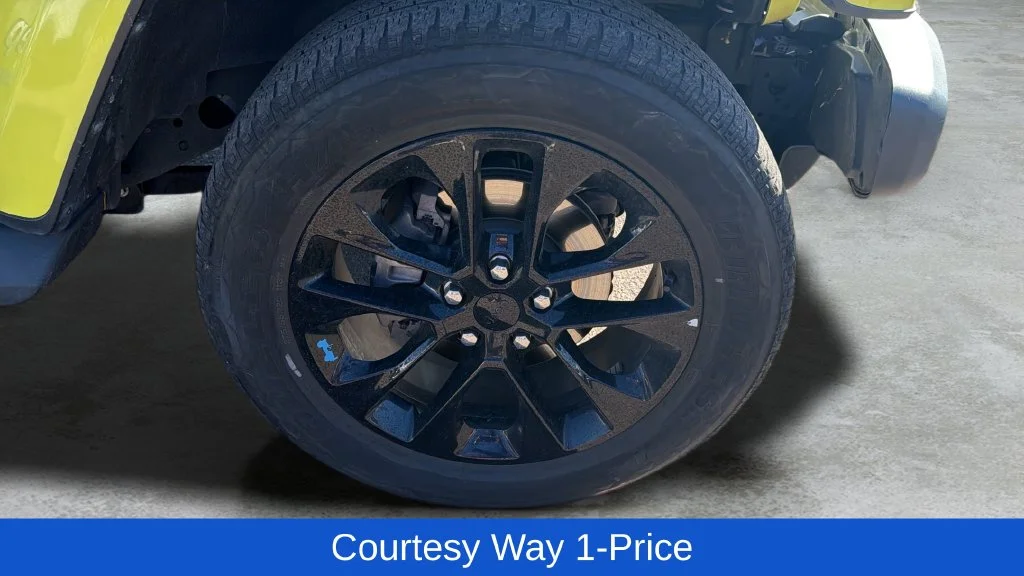 Used 2022 Yellow Jeep Unlimited Sahara 4xe image 12