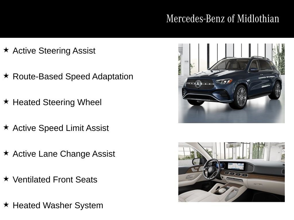 Certified Used 2026 Blue Mercedes-Benz GLE 450 image 12