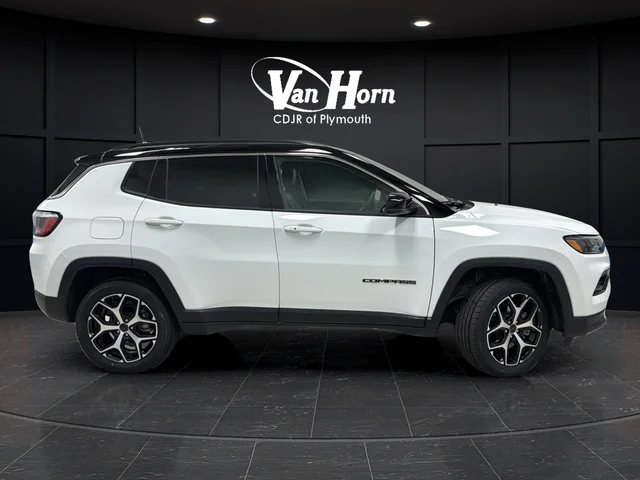 Certified Used 2025 Bright White Clearcoat Jeep Limited image 8