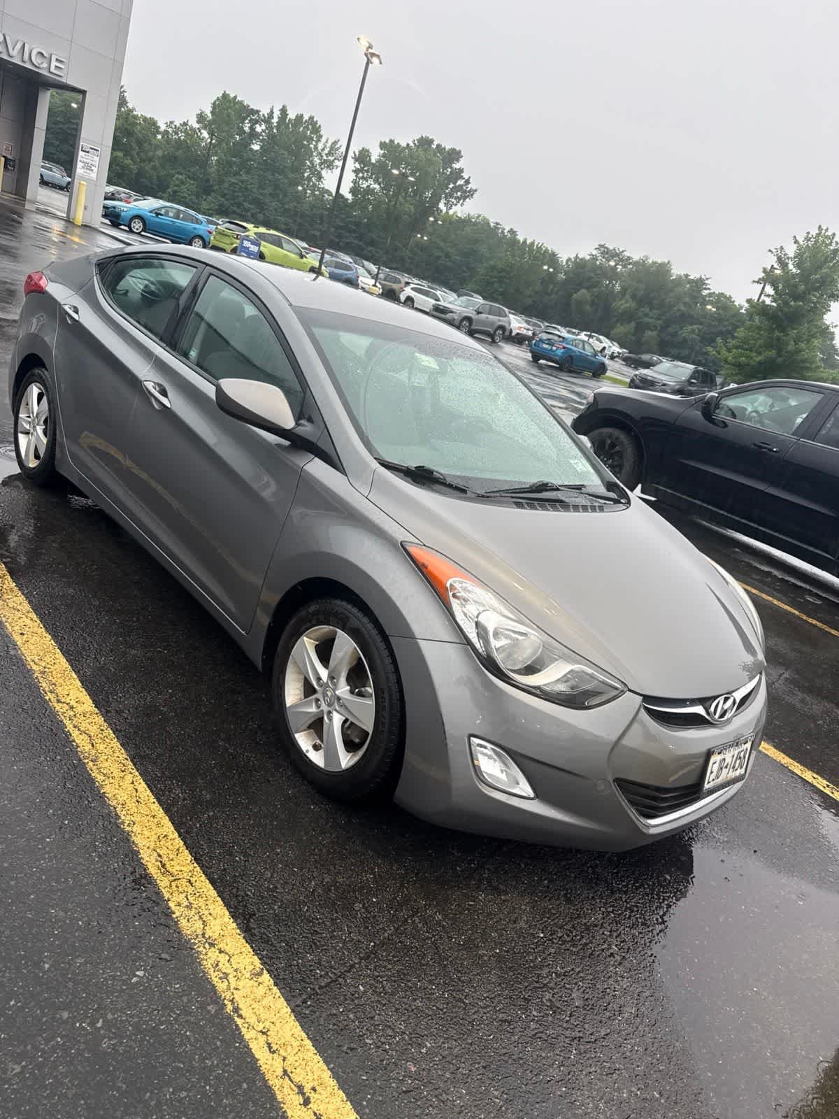 Used 2013 Harbor Gray Metallic Hyundai GLS PZEV image 4