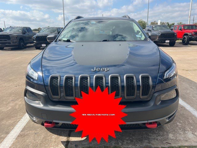 Used 2018 Jeep Cherokee Trailhawk with VIN 1C4PJMBX4JD533198 for sale in Webster, TX