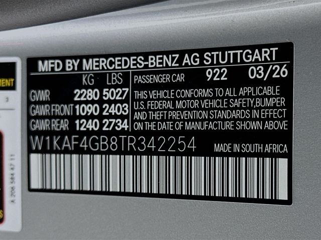 New 2026 Cirrus Silver Metallic Mercedes-Benz C 300 image 31