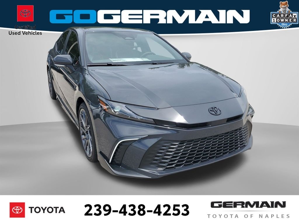 Certified Used 2025 Gray Toyota SE image 3