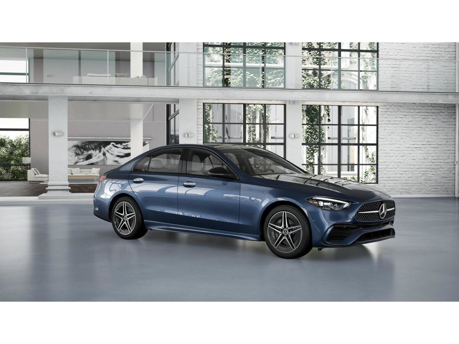 New 2027 Twilight Blue Metallic Mercedes-Benz C 300 4MATIC® Sedan image 12
