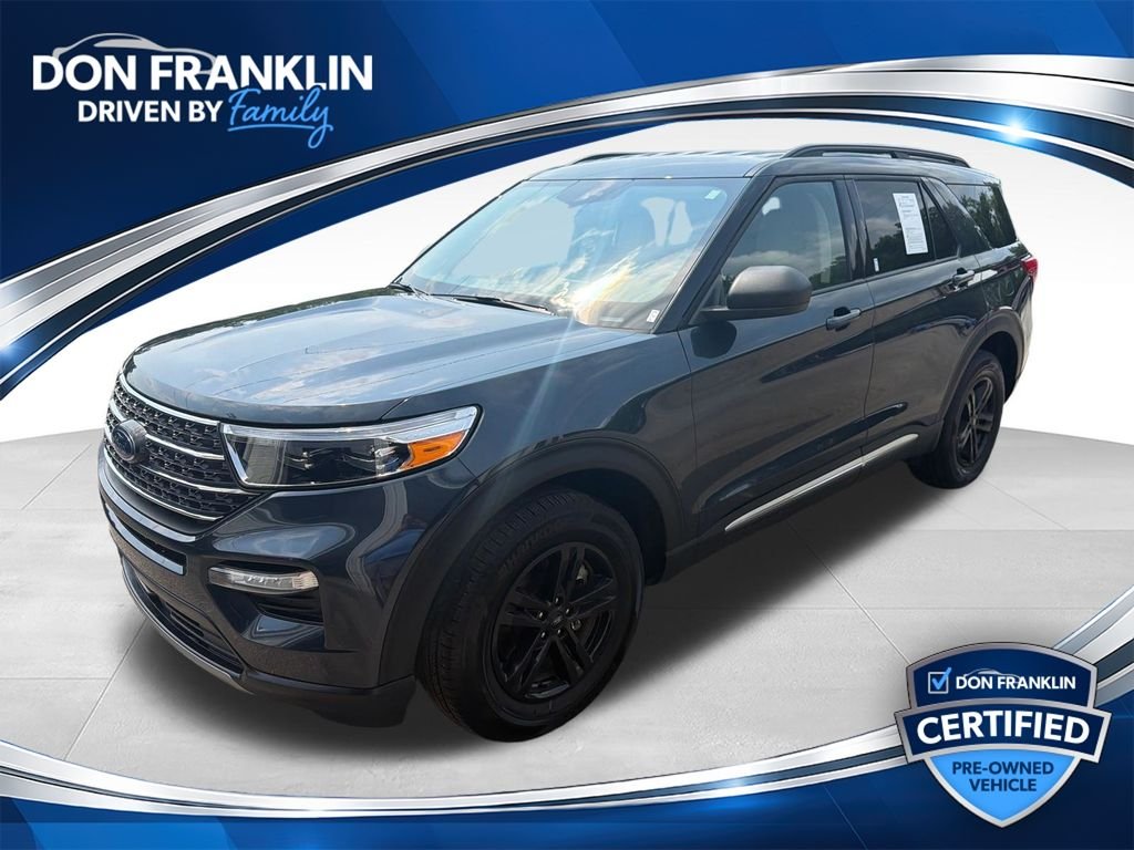 Used 2024 Blue Ford XLT image 1