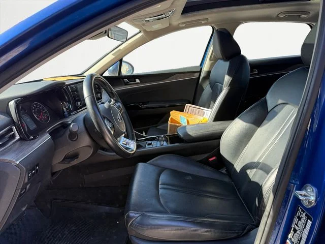 Used 2021 Blue Kia EX image 7