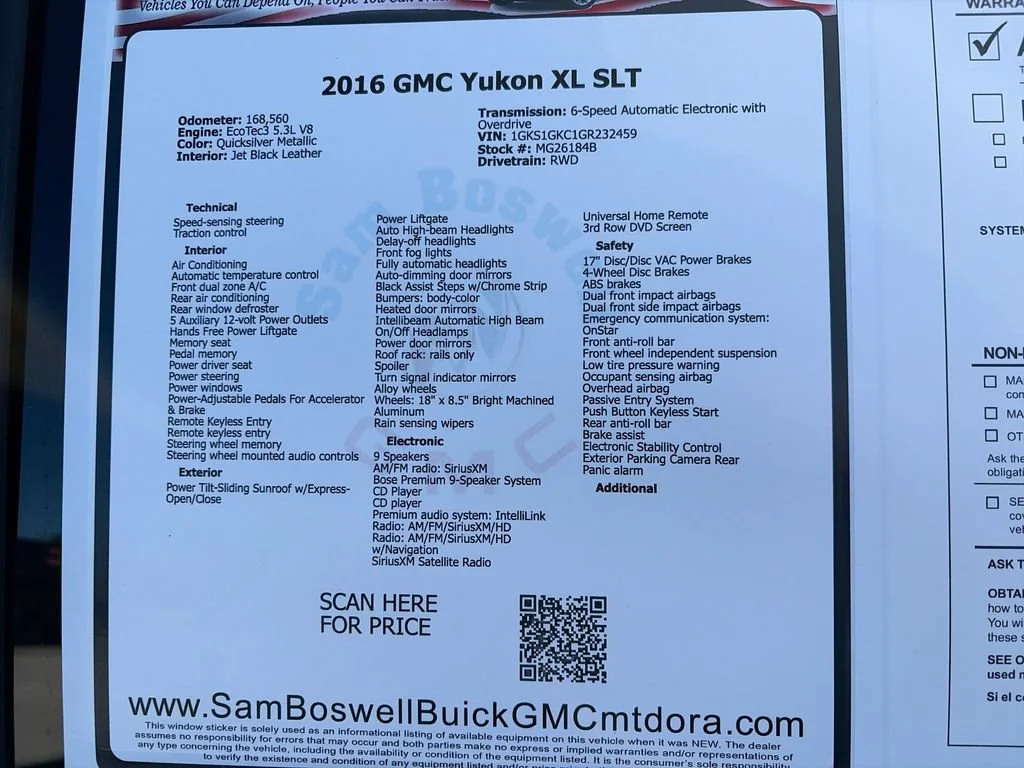 Used 2016 QUICKSILVER METALLIC GMC SLT image 35