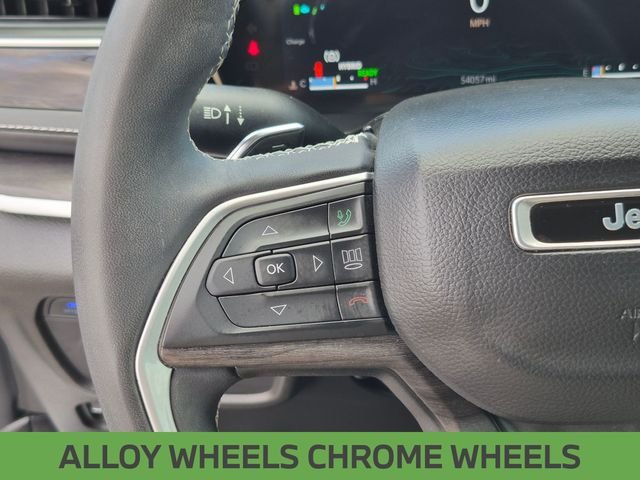 Used 2022 Bright White Clearcoat Jeep 4xe image 21