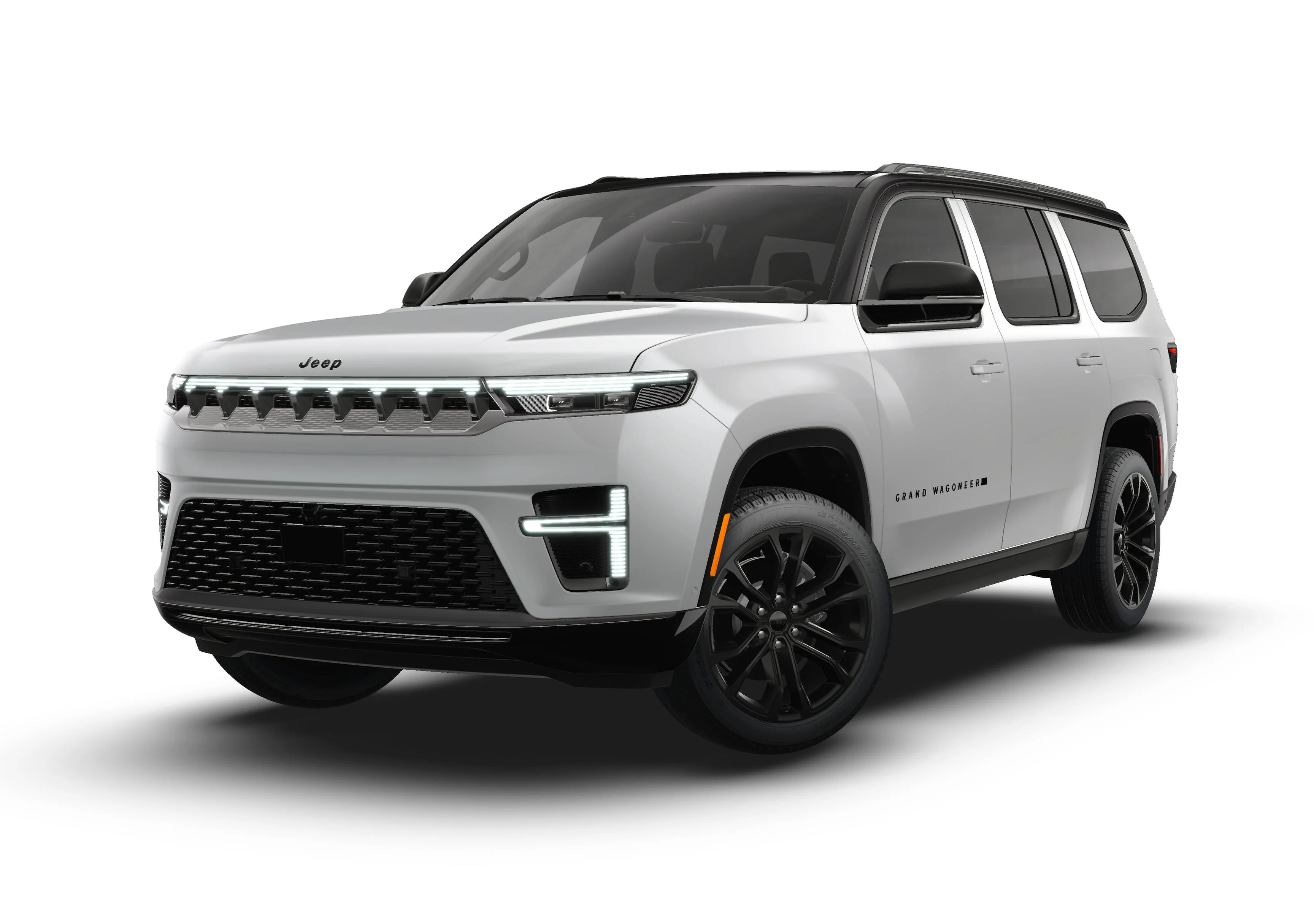 New 2026 Bright White Clear-Coat Exterior Paint Jeep Grand Wagoneer image 13