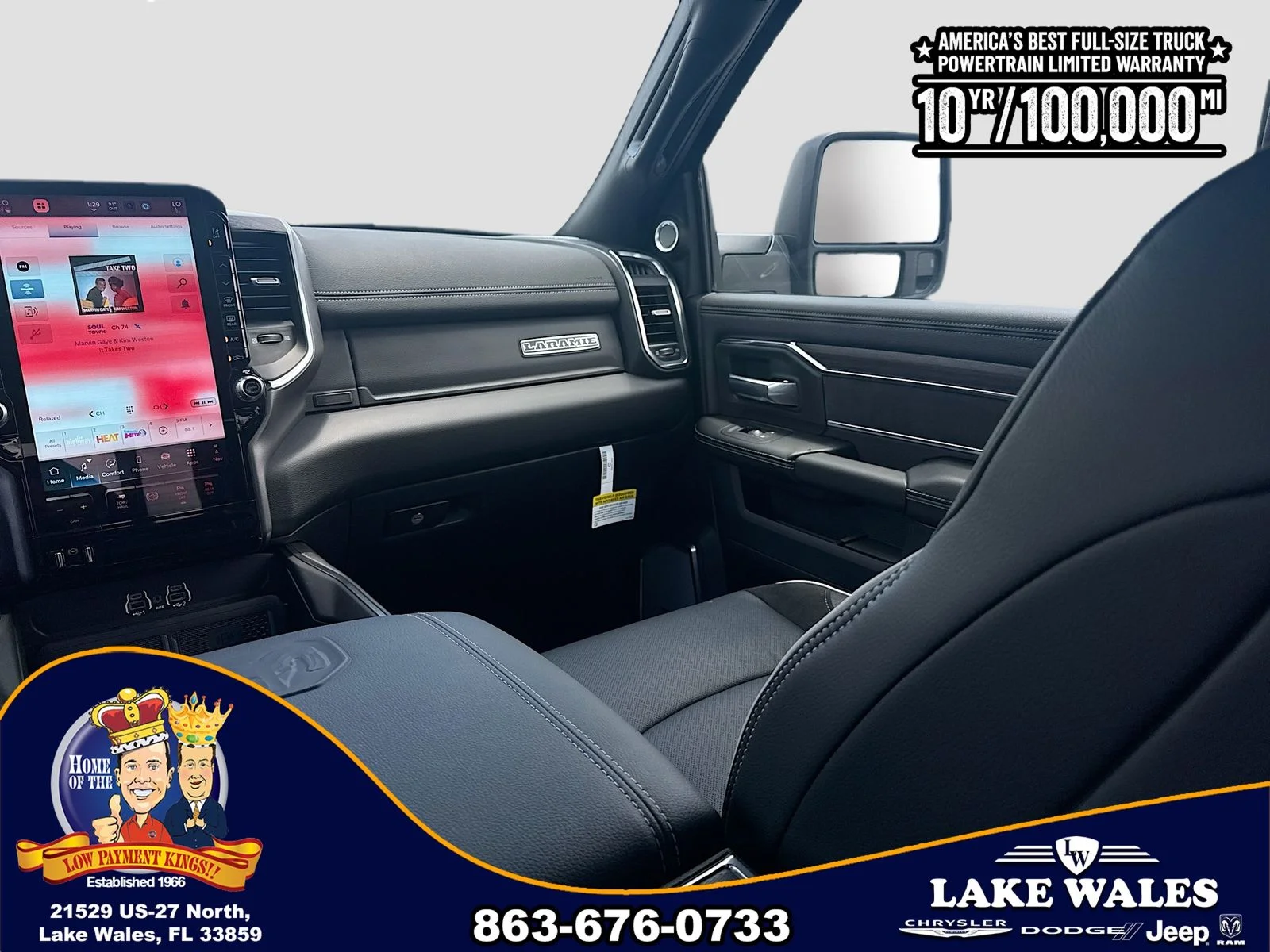 New 2026 Ceramic Gray Clear-Coat Exterior Paint RAM LARAMIE image 23