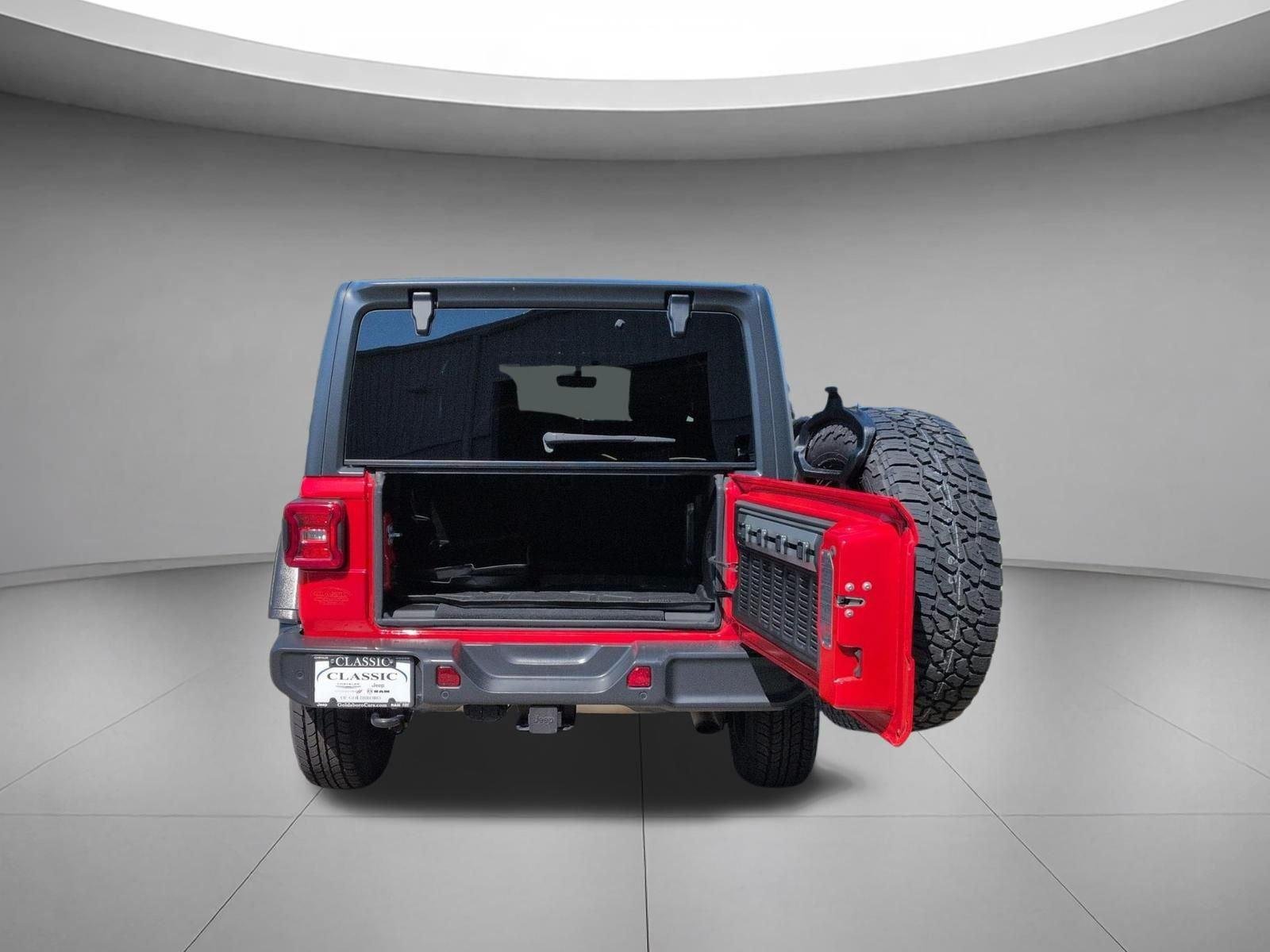 Used 2020 Firecracker Red Clearcoat Jeep North Edition image 35