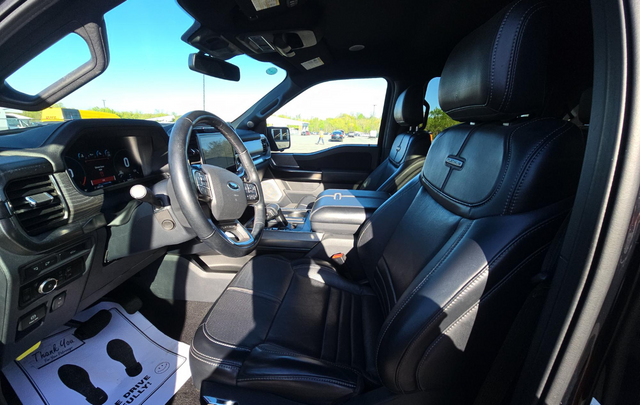 Used 2023 Black Ford Platinum image 3