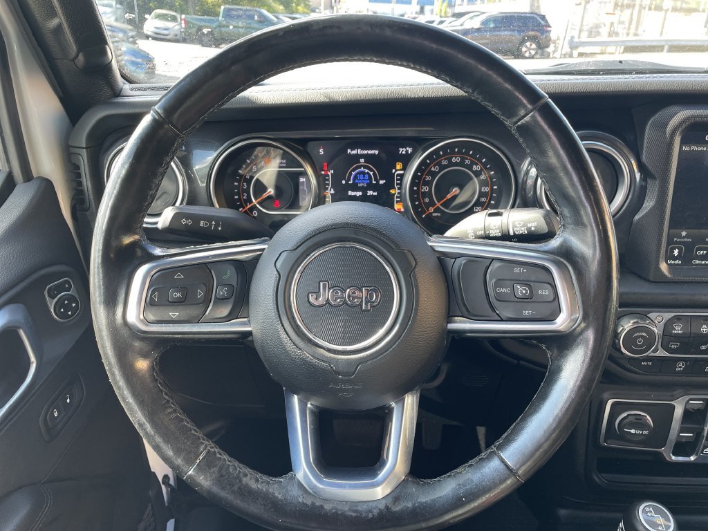 Used 2020 White Jeep Unlimited Sahara Altitude image 16
