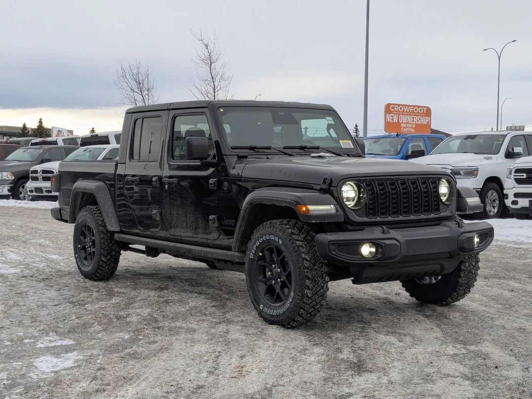 New 2026 Black Jeep Willys - - 4x4 - Off Road Tires - Willys Suspension - Heated Seats & Steering & More! image 2