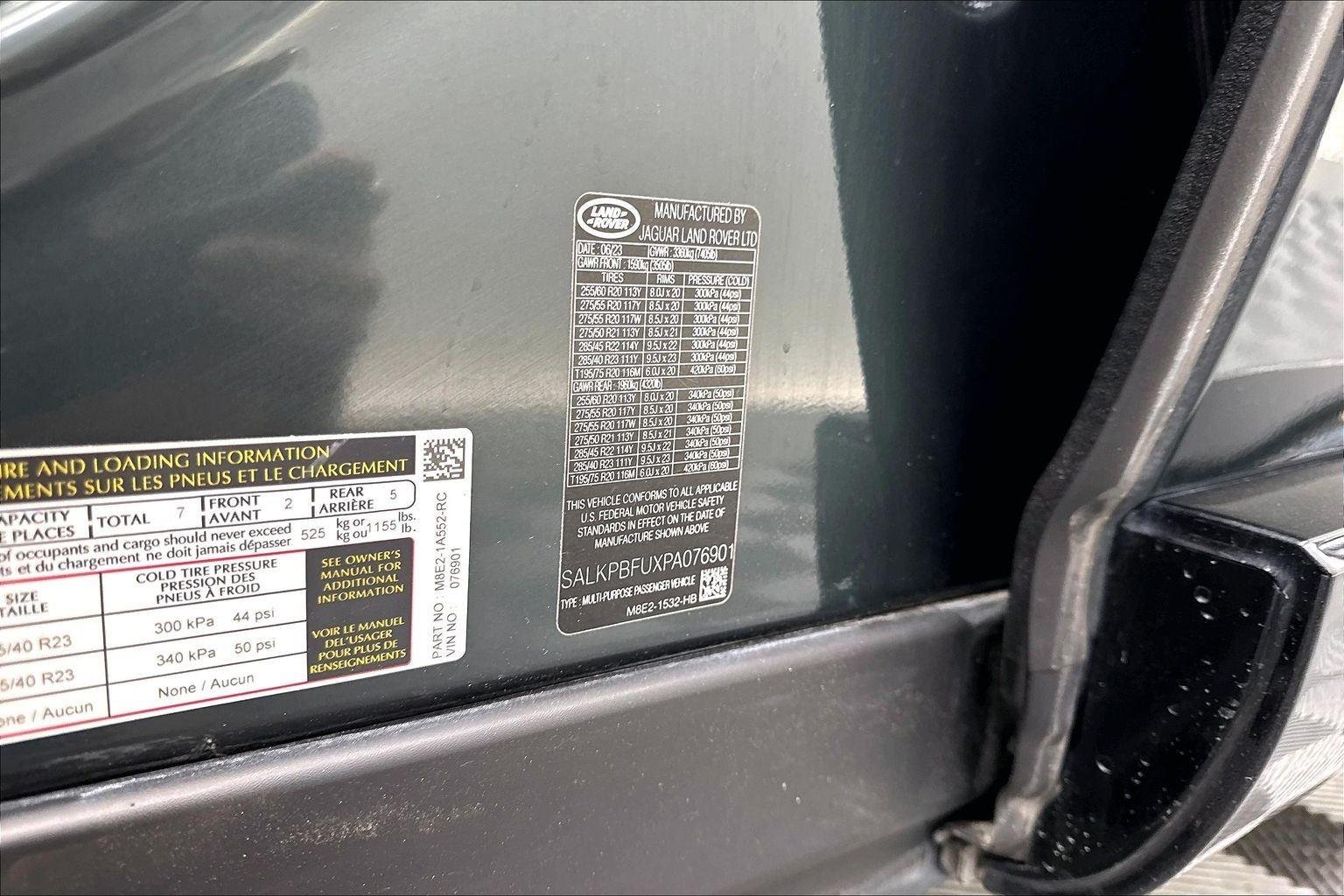 Certified Used 2023 Belgravia Green Metallic Land Rover SE image 26
