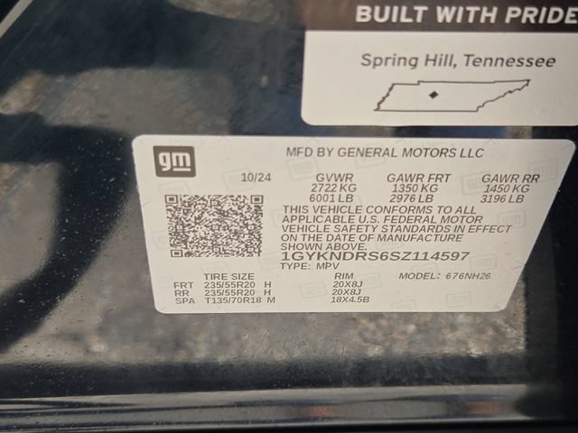 Used 2025 Emerald Lake Metallic Cadillac Premium Luxury image 7