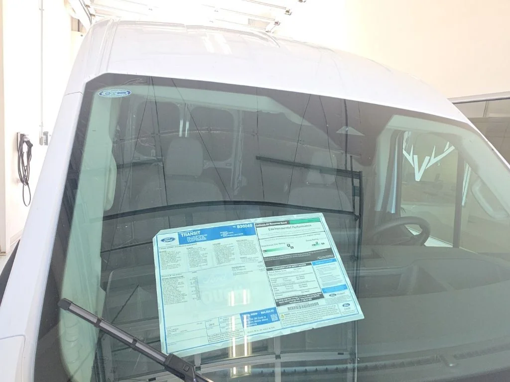 New 2026 Oxford White Ford Cargo Van image 26