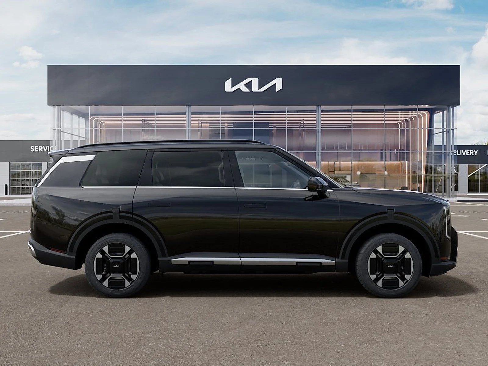 New 2027 Ebony Black Kia EX image 7