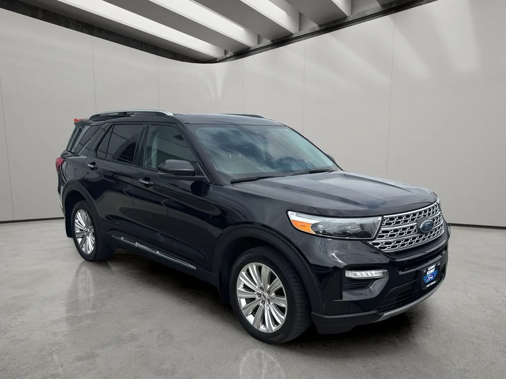 Used 2021 Black Ford Limited Hybrid image 7