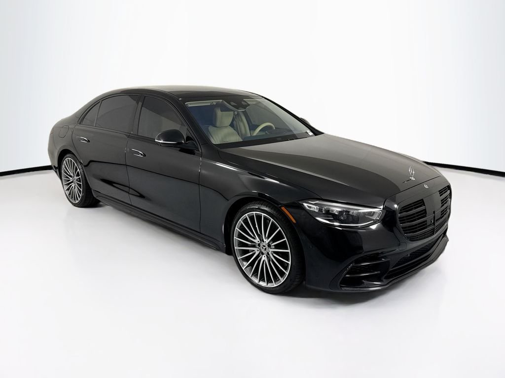 Certified Used 2023 Black Mercedes-Benz S 500 image 3