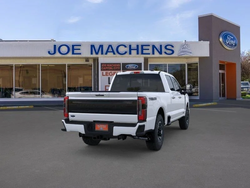New 2026 Star White Metallic Tri-Coat Ford F-350® Platinum® image 8