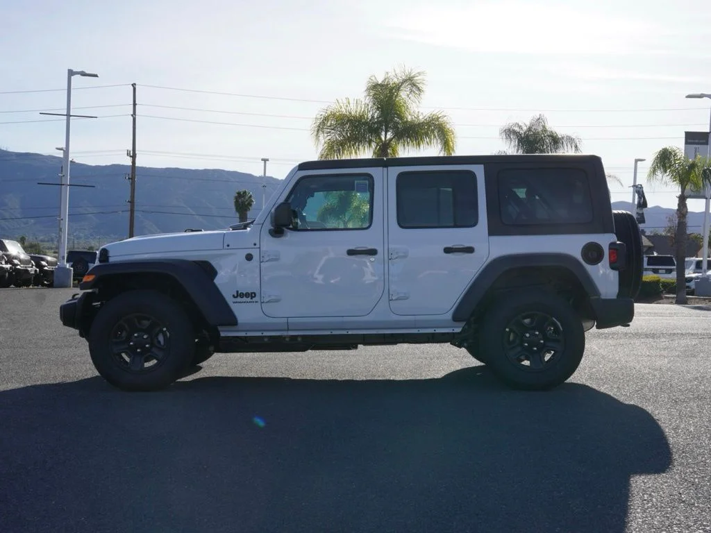 New 2026 Bright White Clearcoat Jeep Sport image 6