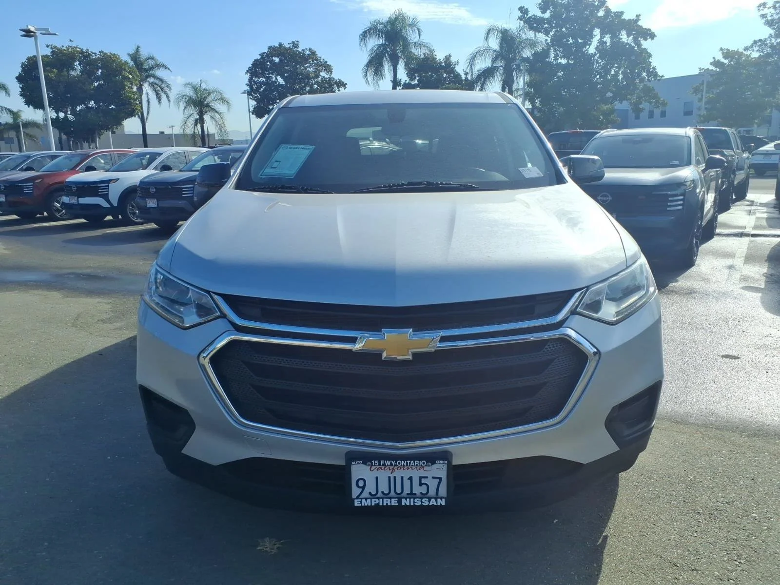 Used 2020 Silver Ice Metallic Chevrolet LS image 3