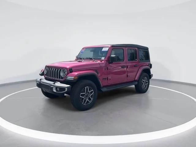 Used 2026 Red Jeep Sahara image 3