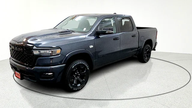 New 2026 Forged Blue Metallic Exterior Paint RAM Big Horn/Lone Star image 3