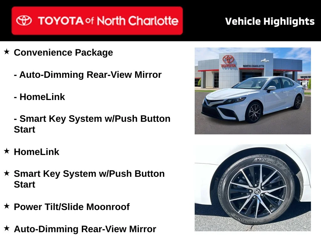 Certified Used 2024 White Toyota SE image 4