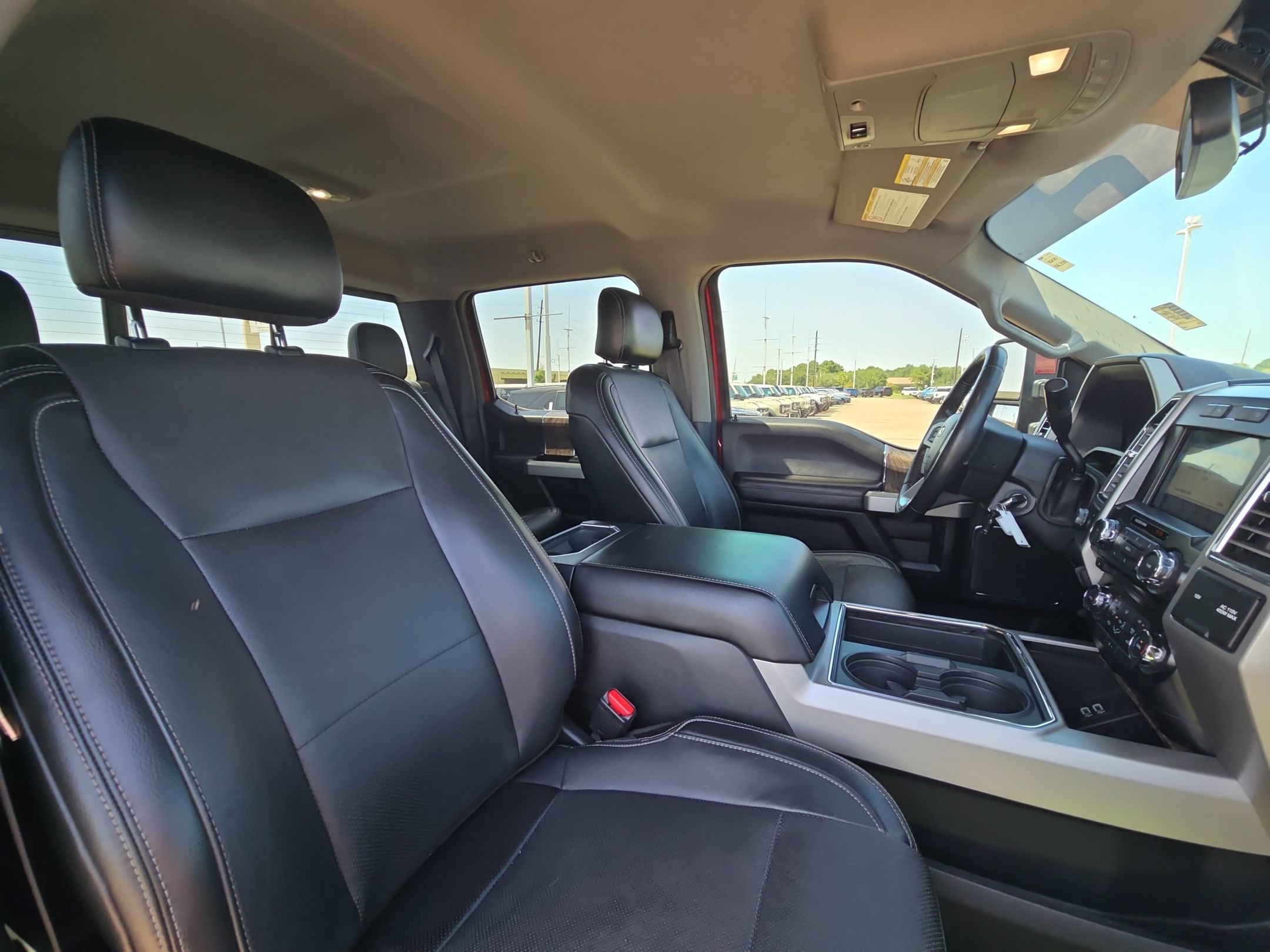 Used 2017 Ruby Red Metallic Ford Lariat image 28