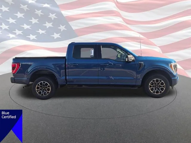 Used 2022 Blue Ford XLT image 2