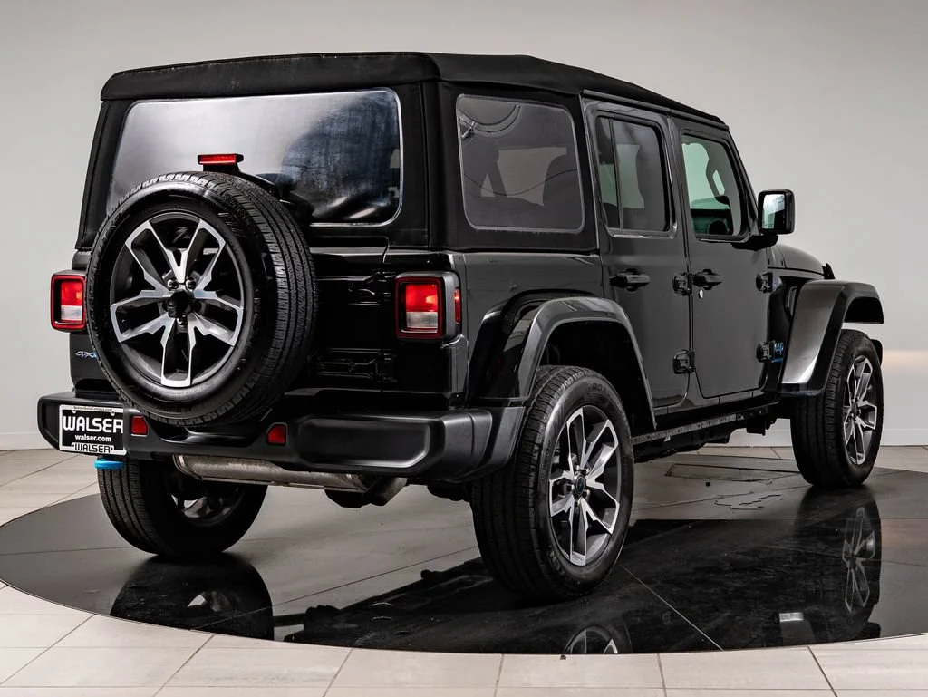 Used 2024 Black Clearcoat Jeep Sport S 4xe image 10